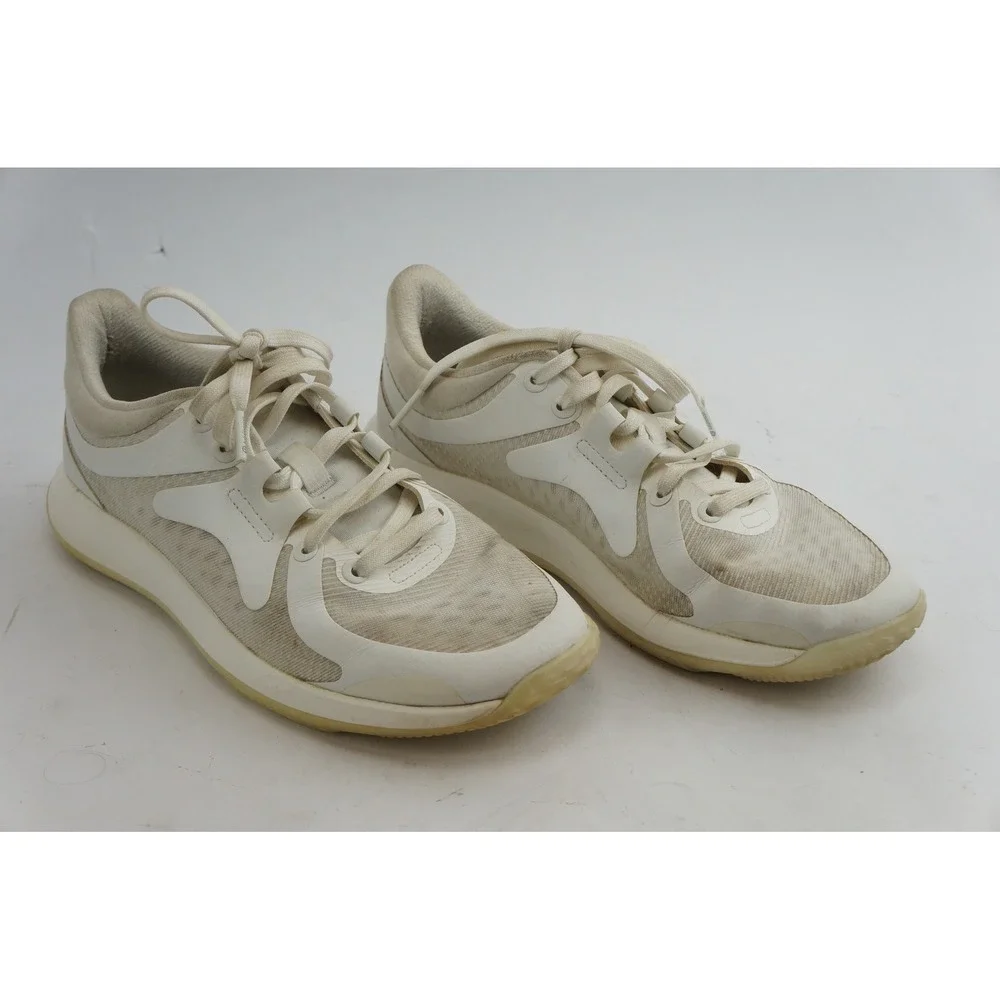 Lululemon Strongfeel Training Shoes Size 6.5 White Athletic Sneakers Good‎